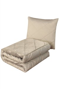 SKHP003 Pillow quilt dual purpose solid color thickened car air conditioner quilt office nap blanket pillow 40 * 40cm 45 * 45cm tags neighborhood welfare booth game performance online activity zoom meeting activity tee, online activity gift Gushu side view